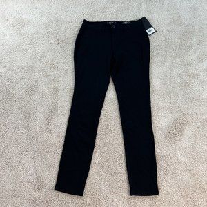 One 5 One Pants Women's Size 10 Black Stretch Rayon Skinny Ankle NWT